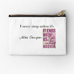 it ends with us Atlas corrigan Zipper Pouch