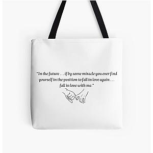 It Ends With Us book quote  All Over Print Tote Bag