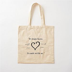 It Ends With Us Colleen Hoover   Cotton Tote Bag