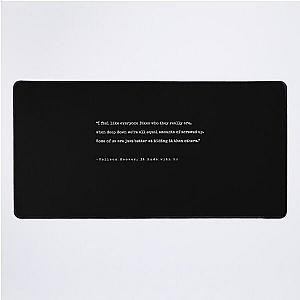 Colleen Hoover It Ends With Us Quote Desk Mat