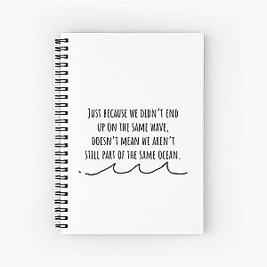 It ends with us quote Spiral Notebook