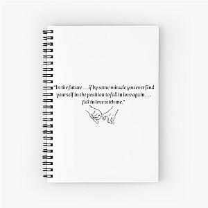 It Ends With Us book quote  Spiral Notebook