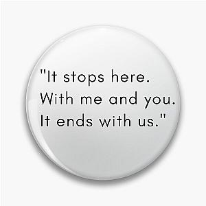 It ends with us book quote Pin