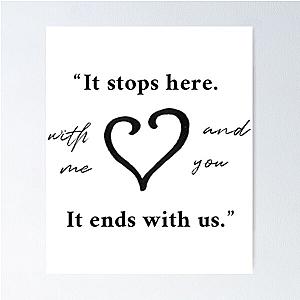 It Ends With Us Colleen Hoover   Poster