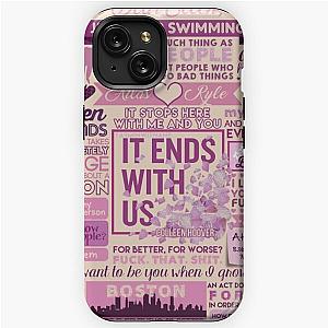 Colleen Hoover, it ends with us iPhone Tough Case