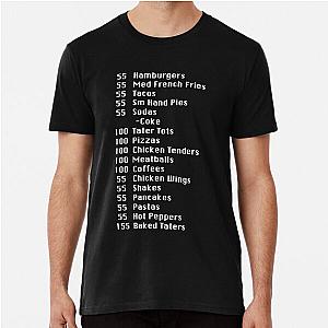 55 Burgers I Think You Should Leave Full Order Premium T-Shirt