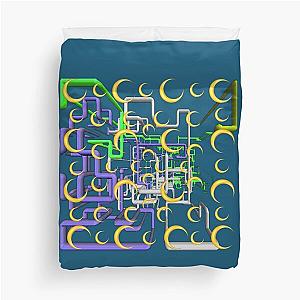 Dan Flashes pattern cool tim robinson 17  Duvet Cover