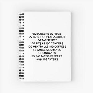 55 Burgers 55 Fries - Tim Robinson - I think you should leave Spiral Notebook