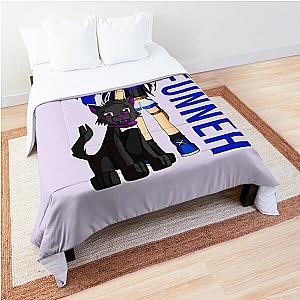 Itsfunneh Funneh Krew Dog gamer fan art 2022 Comforter