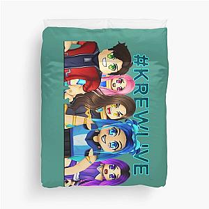 MineCraft - Itsfunneh Krew Team Live Duvet Cover