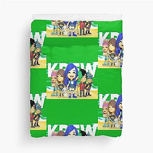 MineCraft - The Krew Team  - itsfunneh Duvet Cover