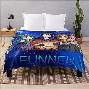 Itsfunneh krew Throw Blanket