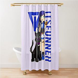 Itsfunneh Funneh Krew Dog gamer fan art 2022 Shower Curtain