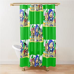 MineCraft - The Krew Team  - itsfunneh Shower Curtain