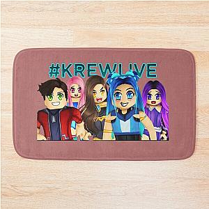 MineCraft - Itsfunneh Krew Team Live Bath Mat