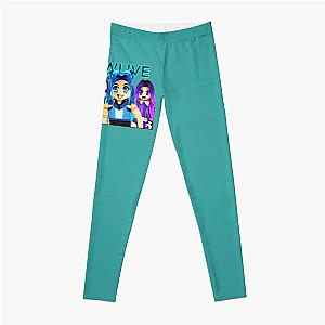 MineCraft - Itsfunneh Krew Team Live Leggings