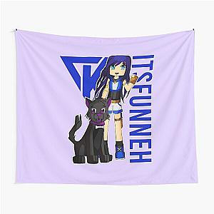 Itsfunneh Funneh Krew Dog gamer fan art 2022 Tapestry