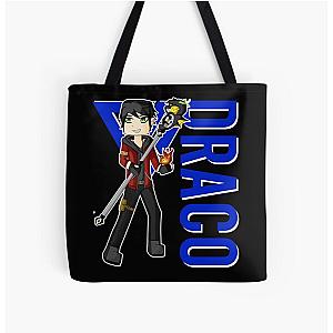 Draco Itsfunneh Funneh Krew Dog gamer fan art 2022 All Over Print Tote Bag