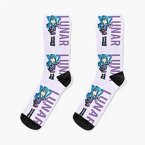 Lunar Itsfunneh Funneh Krew gamer fan art 2022 Socks