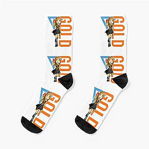 Gold gamer Itsfunneh Funneh Krew gamer fan art 2022 birthday party Socks