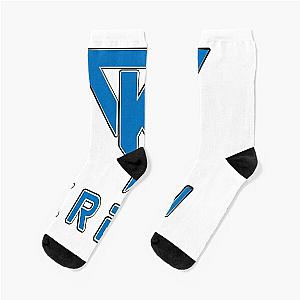 Krew blue itsfunneh funneh Socks