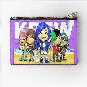 MineCraft - The Krew Team  - itsfunneh Zipper Pouch