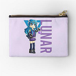 Lunar Itsfunneh Funneh Krew gamer fan art 2022 Zipper Pouch