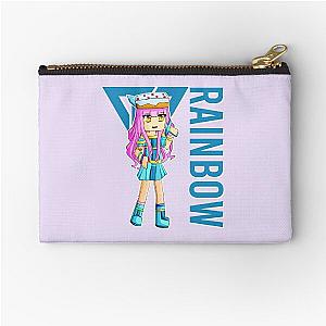 Rainbow gamer Itsfunneh Funneh Krew gamer fan art 2022 Zipper Pouch