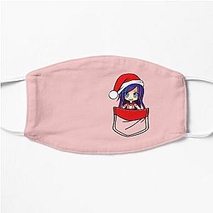 ItsFunneh Santa in your pocket  Flat Mask