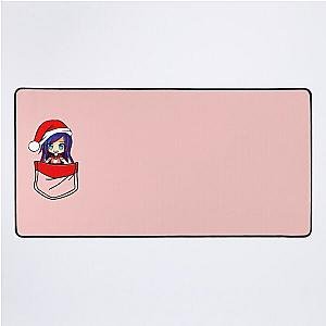 ItsFunneh Santa in your pocket  Desk Mat