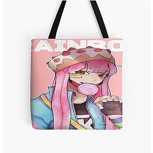 Rainbow ItsFunneh All Over Print Tote Bag