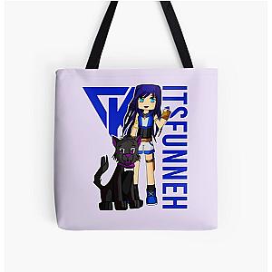 Itsfunneh Funneh Krew Dog gamer fan art 2022 All Over Print Tote Bag