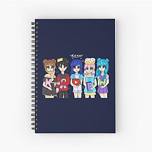 itsfunneh and the krew   Spiral Notebook