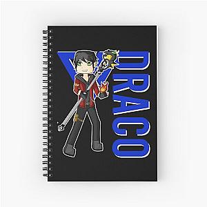 Draco Itsfunneh Funneh Krew Dog gamer fan art 2022 Spiral Notebook