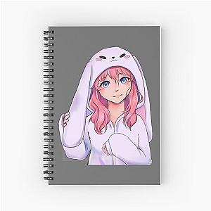 ldshadowlady, Itsfunneh, Funneh, Gaming, Bee Swarm Simulator Art Spiral Notebook