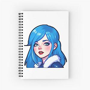 ItsFunneh Krew Design Spiral Notebook