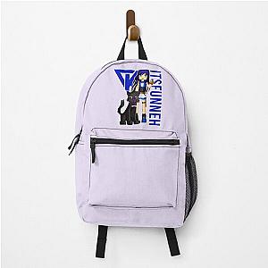 Itsfunneh Funneh Krew Dog gamer fan art 2022 Backpack