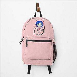 ItsFunneh Santa in your pocket Merry Christmas Backpack