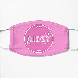 Itzy Face Masks- MIDZY - ITZY fandom badge (full colour ver.) Flat Mask RB1201