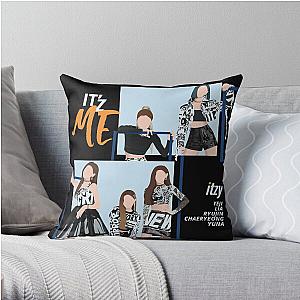 Itzy Pillows, Throw Pillow - ITZY Wannabe (Itz Me) Minimalist Throw Pillow RB1201