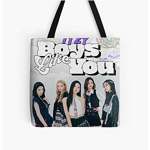 Itzy Bags - ITZY - Boys Like You Poster (3) All Over Print Tote Bag RB1201