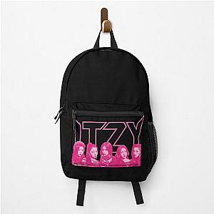 Itzy Backpacks - Metal ITZY - Pink (Black version) Backpack RB1201