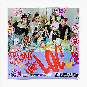 Itzy Posters- ITZY CRAZY Poster RB1201