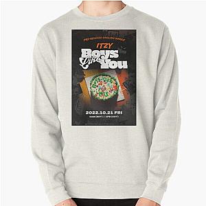 Itzy Sweatshirts - ITZY - Boys Like You Poster Pullover Sweatshirt RB1201