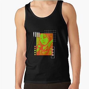 Itzy Tank Tops- ITZY Yuna GUESS WHO? Vaporwave Collage Tank Top RB1201