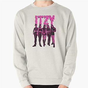 Itzy Sweatshirts - ITZY Pink Pullover Sweatshirt RB1201