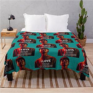 I love Ivan Cornejo Throw Blanket