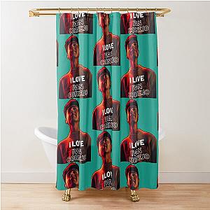 I love Ivan Cornejo Shower Curtain