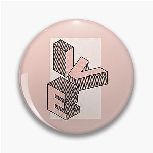 IVE letter isometric Pin