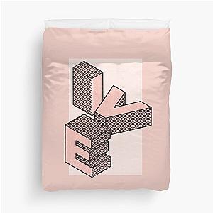 IVE letter isometric Duvet Cover